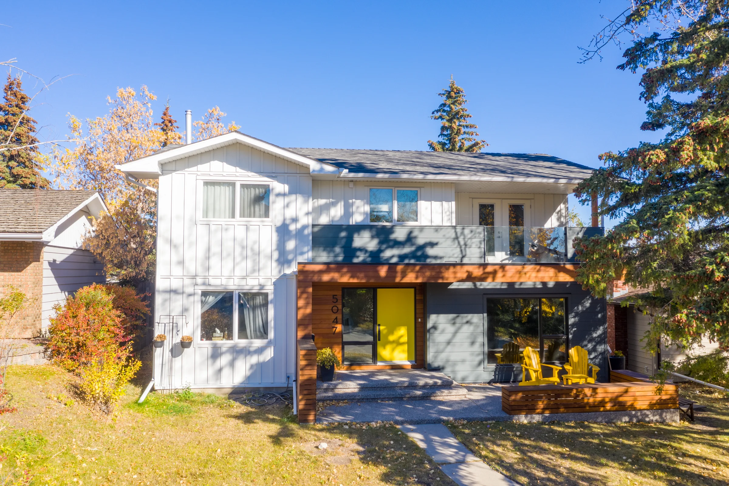Garage and exterior structural build in North Haven, Calgary by Suite Home Renovations