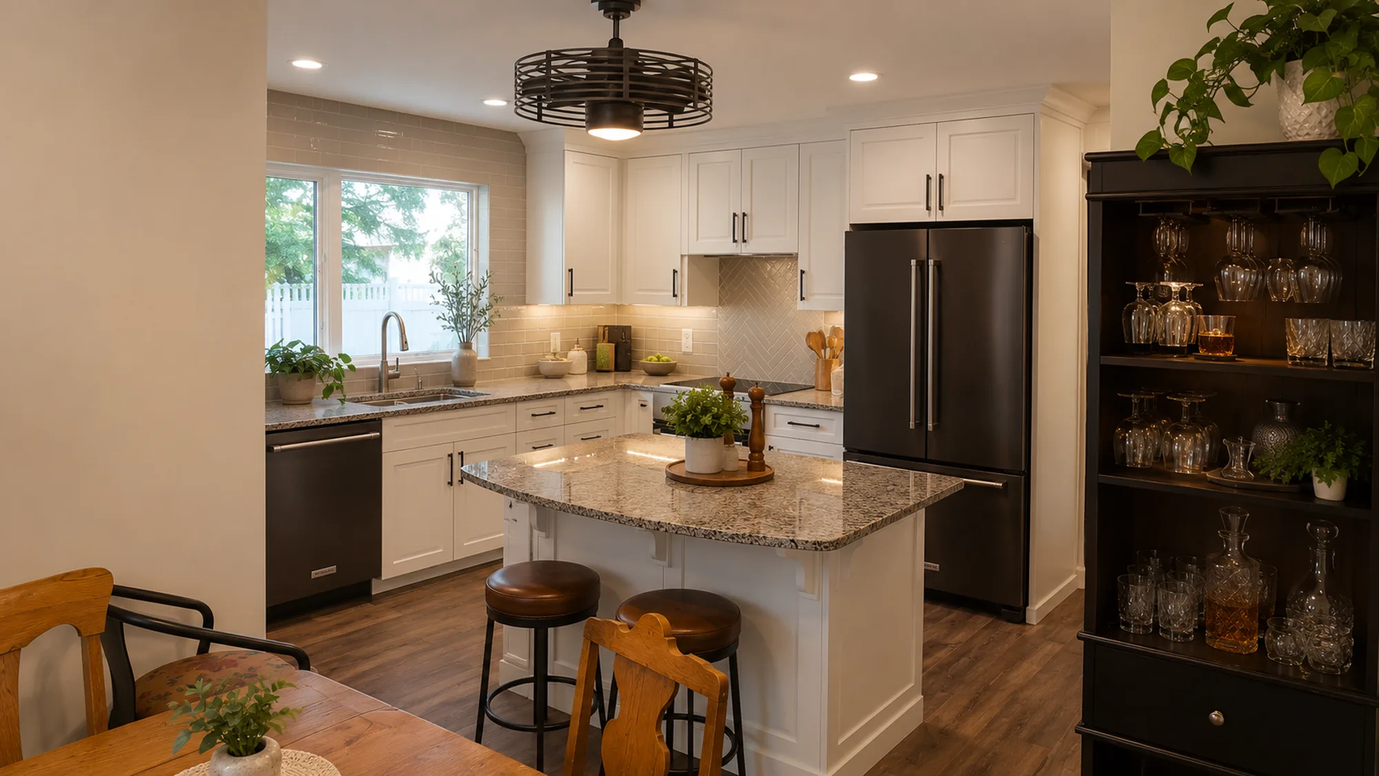 Durable rental-unit kitchen renovation in Varsity, Calgary by Suite Home Renovations